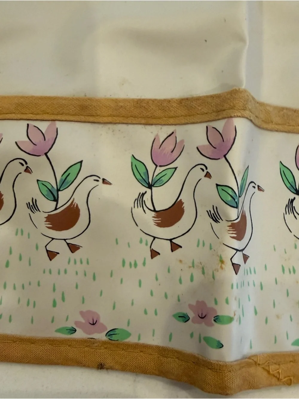 SUPER RARE** Original Vintage Hartland Vinyl Baby Bib